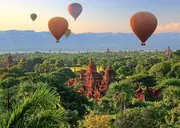 Schmidt - Hot Air Balloons: Mandalay, Myanmar Puzzle 1000pc