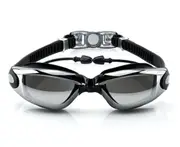 Unisex Adult Waterproof Anti-fog UV Protective Electroplating Swimming Goggles Glasses