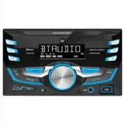 DUAL ELECTRONICS DXRM57BT CAR STEREO 2-DIN BLUETOOTH AUX AM/FM RADIO - NEW