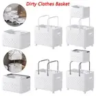Multi-layer Laundry Basket PP Storage Box Multi-function Dirty Clothes Basket