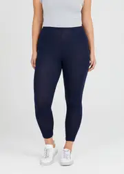 [Taking Shape] Taking Shape Bamboo Breezy 7 / 8 Legging Size 26 in Dark Indigo - Plus Size Women's Leggings Dark Indigo
