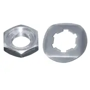 For Yamaha Banshee YFZ350 YZF600R FZS 600 Front Sprocket Nut Lock Washer 90179-18020-00/90215-21239-00 silver
