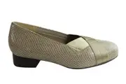 Homyped Crystal Womens Comfortable Supportive Leather Low Heel Shoes
