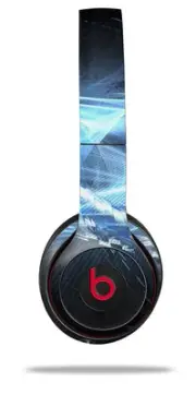 Skin Wrap for Beats Solo Wireless 2 3 4 Robot Spider Web SKIN ONLY