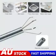 Sink Cleaning Hook Bathroom Floor Drain Sewer Dredge Device Hair Cleaner NEW