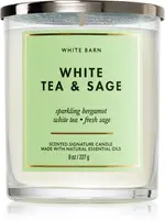 Bath & Body Works White Tea & Sage scented candle 227 g