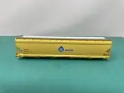 Atlas HO - 5701 Centerflow Hopper - Missing Trucks/Package - ADMX Light Yellow