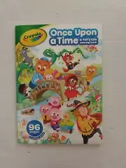 Crayola Once Upon A Time Coloring Book With Stickers