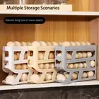 4 Tier Automatic Egg Roller Refrigerator Storage Box Kitchen Dedicated
