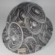 New Full Brim Hard Hat Custom Hydro Dipped Marines. Free Shipping