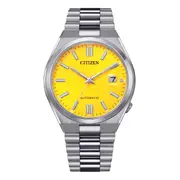 Citizen Tsuyosa Yellow and Silver Automatic Watch NJ0150-81Z