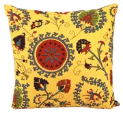 Linen Connection Cotton Cushion Cover Hand Block Print Cover Decorative Cushion Cover Home Decor Colourful Cushion Bohemian
