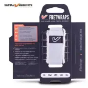 Gruv Gear FretWraps Guitar Bass String Muter Dampener Single 1-Pack White Medium