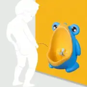 Toddler Frog Potty Training Urinal for Boys with Fun Aiming Target Toilet