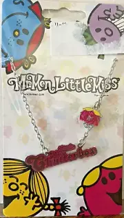 Mr. Men Little Miss Chatterbox Necklace New 2008
