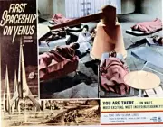 First Spaceship On Venus Lobby Card Yoko Tani 1959 Old Film Movie Photo