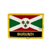 Burundi Patch / Burundi Flag / Iron On