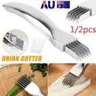 Kitchen Fruit Vegetable Onion Cutter Shred Silk The Knife Slicer Peeler Chopper