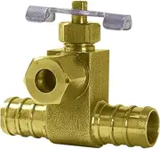 Viega 46521 PureFlow Zero Lead Ice Maker Valve Kit 1/2-Inch by 1/8-Inch Crimp x CTS Compression, 50-Pack