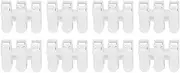Xiaojiang Store 500Pcs Crimping Terminal 3 Pin Push Cable Connector Terminal Wire Quick Connect Clamp Terminals Blocks
