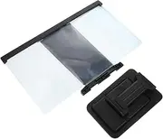 Gadpiparty Phone Screen Magnifier with Stand Eye Protection Portable Design for Comfortable Viewing and Video Calls Tech Gadget for Mobile Phones Black