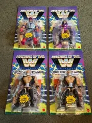 ✅ MASTERS OF THE WWE UNIVERSE WAVE 8 COMPLETE SET OF 4 FIGURES ✅