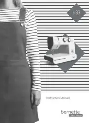 Bernina Bernette 33 B33 Sewing Machine Instructions Manual REPRINT User Guide