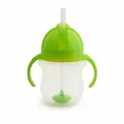 Munchkin Click Lock Tip and Sip Weighted Flexi Straw Trainer Cup 7 oz207 ml, B