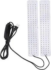 Grow Light, LEDs Grow Lights for Indoor Plants, Dimmable 2 Heads Red Blue LED Light Plant Growing Light, 5V Panel Grow Lights, 3000K Plant Growing Lamp for Plants Growing