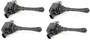 SET OF 4 MACE STANDARD REPLACEMENT IGNITION COILS TO SUIT NISSAN MR20DD MR16DDT TURBO 1.6L 2.0L I4