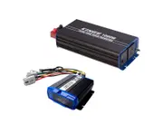 Kings 1000W Pure SineWave Inverter +25A DCDC Charger MPPT SolarRegulator 12/24V