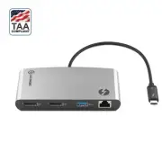 Alogic ThunderBolt 3 Dual DisplayPort Portable Docking... [TB3D2DPBL-SGR]