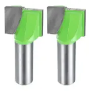 2pcs Bottom Cleaning Router Bits 1/2" Shank 1" x 25/32" Cut Carbide Tipped