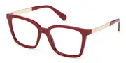 Max & Co. MO5189 066 Women’s Glasses Red Size 52 - Private Health Rebate - Blue Light Block Available