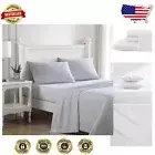 Elegant Twin XL Floral Sheets - Lightweight Cotton Percale Nursery Essentials