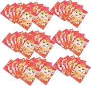 SECFOU 2025 Chinese Year Red Envelopes Lai See Envelopes Snake Year Cash Present Bags
