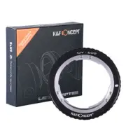 K&F Concept adapter for Contax Yashica CY mount lens to Canon EOS camera 60D 5D3