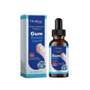 Gum Therapy Serum,Gum Repair Gel,Gum Shield Therapy Gel,Gum Regrowth Drops,Teeth Freshening Mouthwash,Deeply Cleaning Teeth 2pcs
