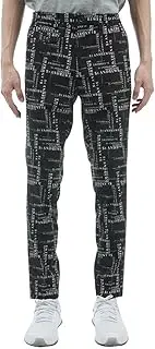 St ANDREWS(セントアンドリュース) 042-4131553 Men's Long Pants (Random Logo Pattern, Stretch) / Golf, 010_Black, LL