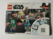 Lego Star Wars Mandalorian battle pack 75267 instruction manual booklet