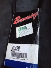 Browning 1/2 x 42" Premium Rotary V Belt 4L420 1094507 NATE Recognized