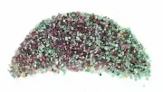1/4 Ounce Natural Ruby Fuchsite Crystal Jewelry Craft Inlay Pieces 2mm And Less