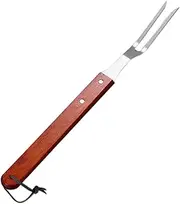 ULTECHNOVO Stainless Steel BBQ Skewers with Handle Meat Forks for Grilling Barbecue and Outdoor Cooking Easy to Clean and Convenient for Parties and Family Gatherings