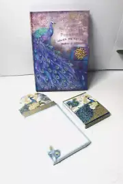 Punch Studio Brooch Journal + Notepad + Mini Notebook (3) NEW and jeweled pads