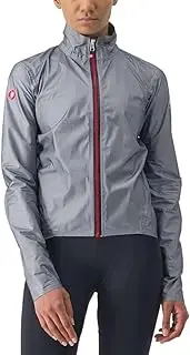 [Castelli] Women's Tempesta Lite Jacket, Grey, X-Large