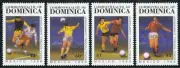DEP6 Dominica Nº 948/51 1986 MNH