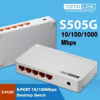 在飛比找蝦皮購物優惠-Totolink S505G 交換機網絡分配器(10 / 1