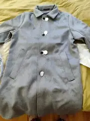 [NEW] ABERCROMBIE & FITCH MENS Wool Blend coat(SZ:M / GREY)