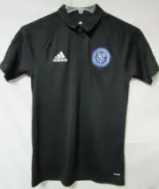 New York City FC Men's Size Small Adidas Climalite Coaches Polo Shirt A1 92