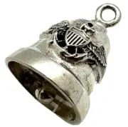 Military Bell Decorative Sterling Silver Motorcycle Ride Bell Gremlin Bell B11